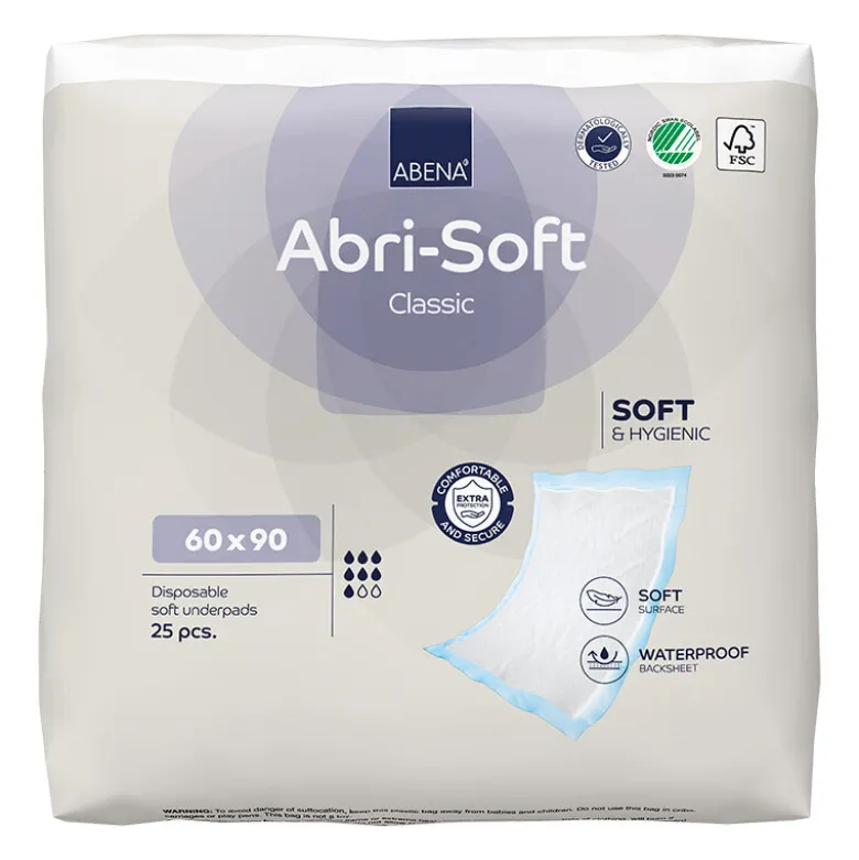 Abena Abri-Soft Classic Engangsunderlag, 25 stk.