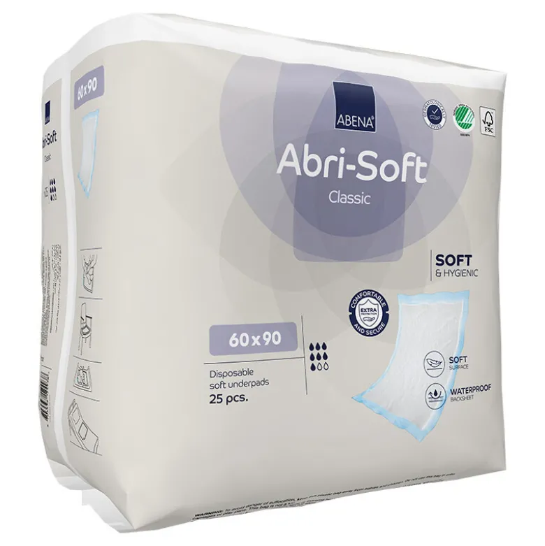 Abena Abri-Soft Classic Engangsunderlag, 25 stk.