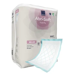 Abena Abri-Soft Superdry Engangsunderlag, 60x40 cm, 60 stk.