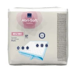 Abena Abri-Soft Superdry Engangsunderlag med vinger, 180x80 cm, 30 stk.