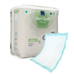 Abena Abri-Soft Ultra Light Engangsunderlag, 90x60 cm, 30 stk.