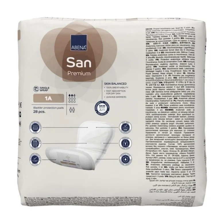 Abena San Premium, inkontinensbind