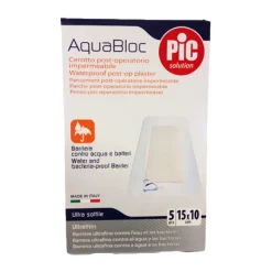 Aquabloc vandfast plaster, 15x10 cm, 5 stk.