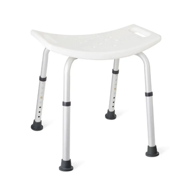 Badestol, justerbar 36-53 cm
