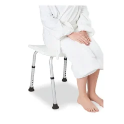 Badestol, justerbar 36-53 cm