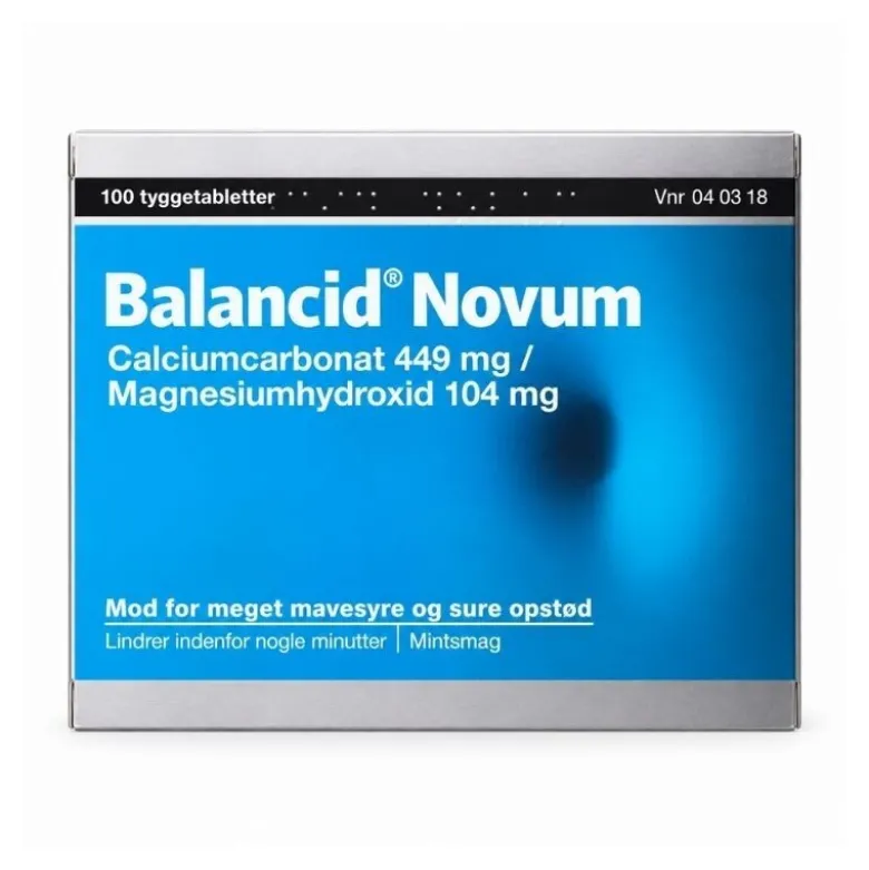 Balancid Novum, 100 tabletter