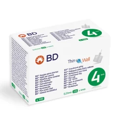 BD penkanyler 0,23 x 4 mm (32G) - 100 stk.