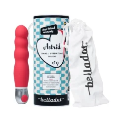 Belladot Astrid small vibrator dildo, genopladelig