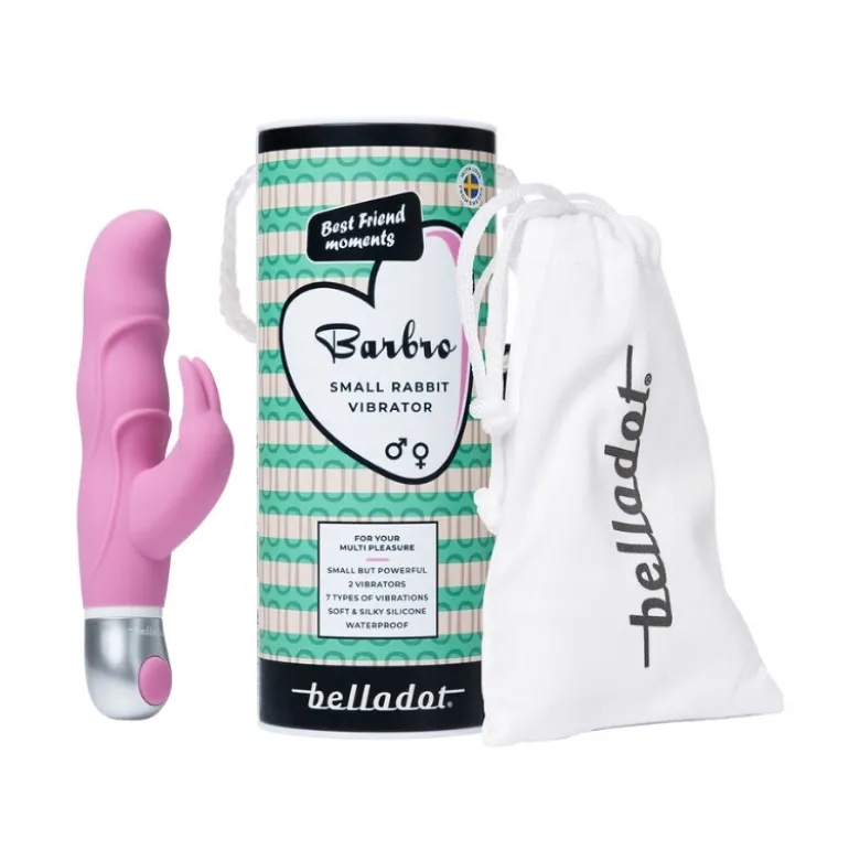 Belladot Barbro small rabbit vibrator, genopladelig