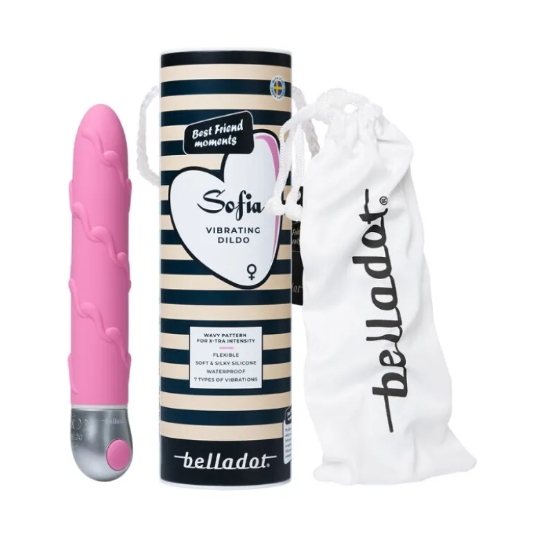Belladot Sofia vibrator dildo, genopladelig