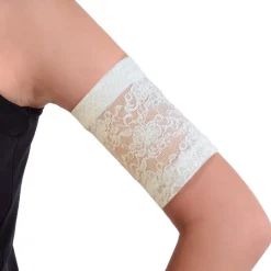 Beskyttende armbind til CGM/sensor og pumpe, blonder, voksen