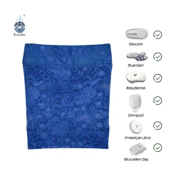 Beskyttende armbind til CGM/sensor og pumpe, blonder, voksen