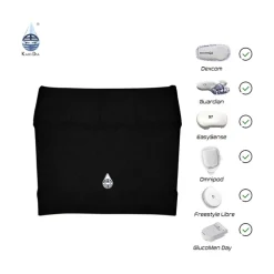 Beskyttende armbind til CGM/sensor og pumpe, smal, voksen