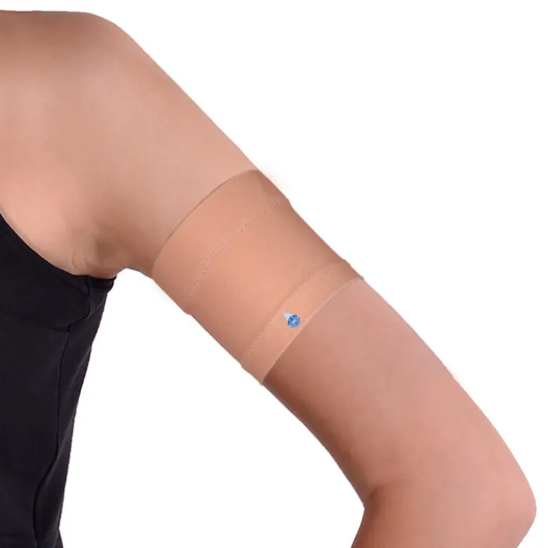 Beskyttende armbind til CGM/sensor og pumpe, smal, voksen