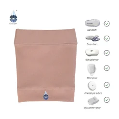Beskyttende armbind til CGM/sensor og pumpe, barn