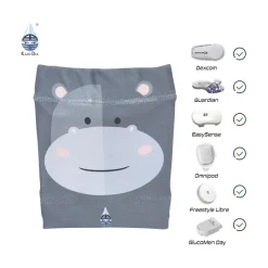 Beskyttende armbind til CGM/sensor og pumpe, barn