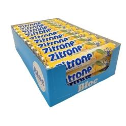 Bloc druesukker - Citron, 30 ruller