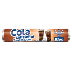 Bloc Druesukker - Cola, 18 tabletter
