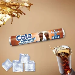 Bloc Druesukker - Cola, 18 tabletter