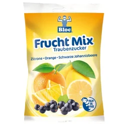 Bloc Druesukker - Frugtmix, 75 g