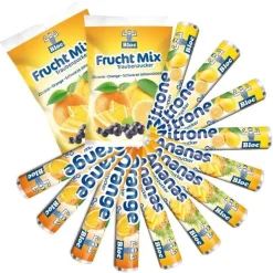Bloc druesukker - Frugtmix, sampak (14 stk.)
