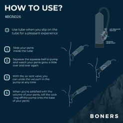Boners Penispumpe No. 1
