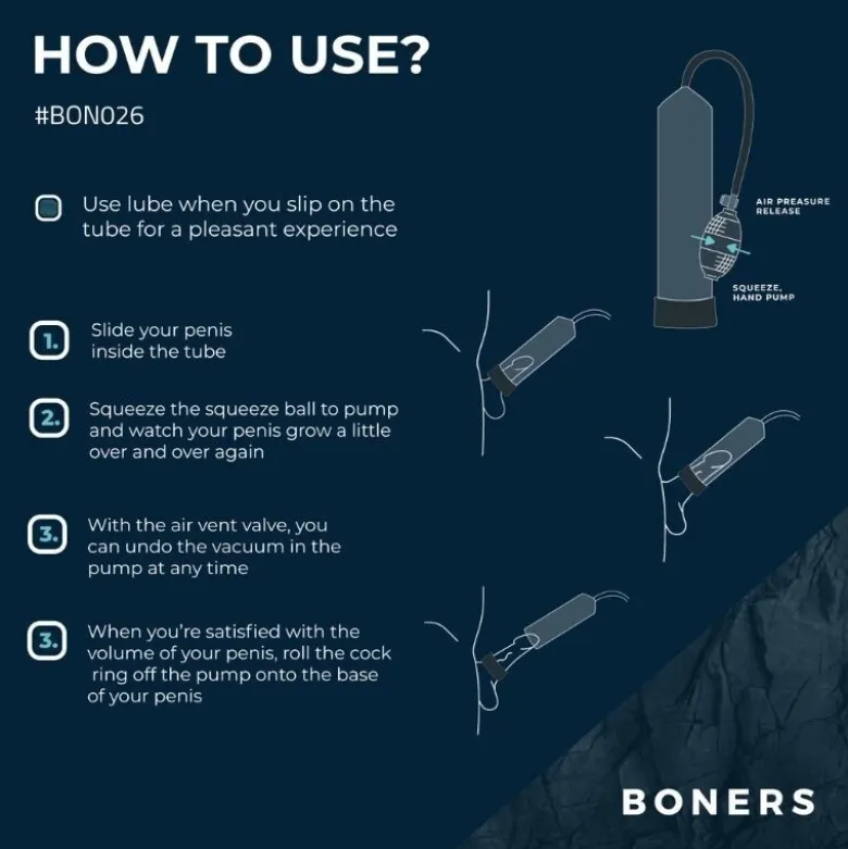 Boners Penispumpe No. 1