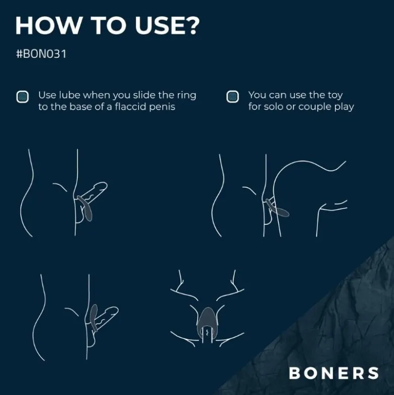 Boners Vibrerende Penisring