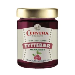 Cervera Tyttebær marmelade uden tilsat sukker, 285 g