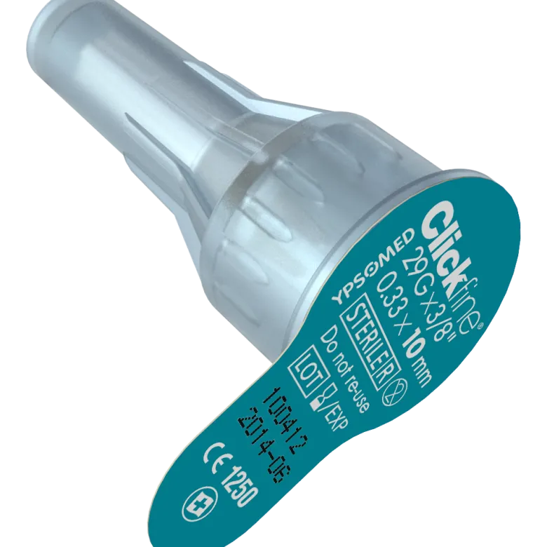 Clickfine penkanyler 0,33 x 10 mm (29G) - 100 stk.