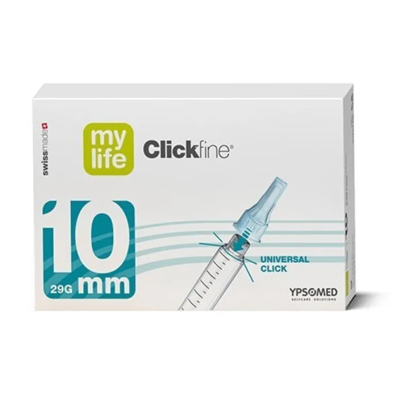 Clickfine penkanyler 0,33 x 10 mm (29G) - 100 stk.