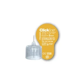 Clickfine penkanyler 0,25 x 5 mm (31G) - 100 stk.