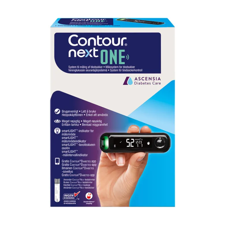 CONTOUR® NEXT ONE blodsukkerapparat