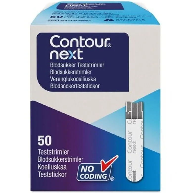 CONTOUR® NEXT teststrimler, 50 stk.