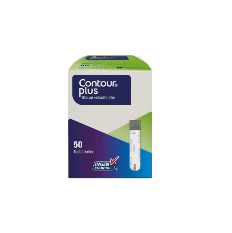 CONTOUR® Plus teststrimler, 50 stk.
