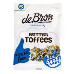 De Bron Butter Toffees, sukkerfri, 70 g