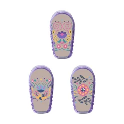 Dexcom G6 sensor klistermærker, Retro forårsblomster, 3 stk.