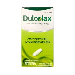 Dulcolax stikpiller 10 mg, 6 stk.