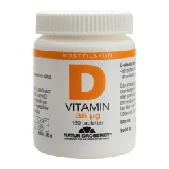 D vitamin 35 mcg, 180 tabl.
