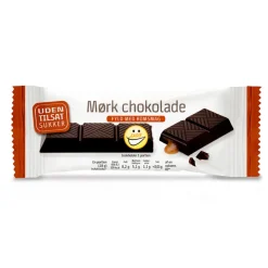 EASIS Mørk Chokoladebar med Romfyld, uden tilsat sukker, 28 g