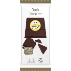 EASIS Mørk Chokolade, uden tilsat sukker, 85 g