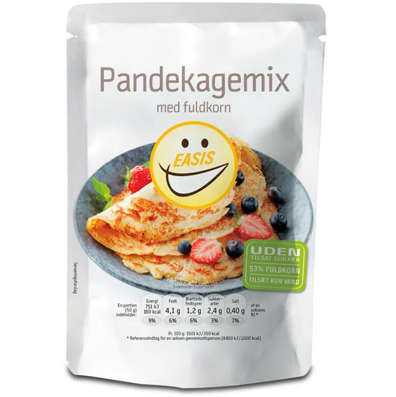 EASIS Pandekagemix, uden tilsat sukker, 300 g