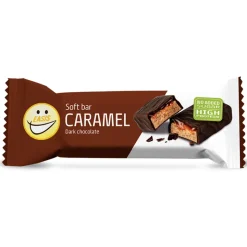 EASIS Soft bar med karamel og mørk chokolade uden tilsat sukker, 30 g.