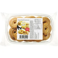 EASIS Vaniljekranse, uden tilsat sukker, 160 g.