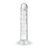 EasyToys Jelly Dildo, Transparent, 14 cm