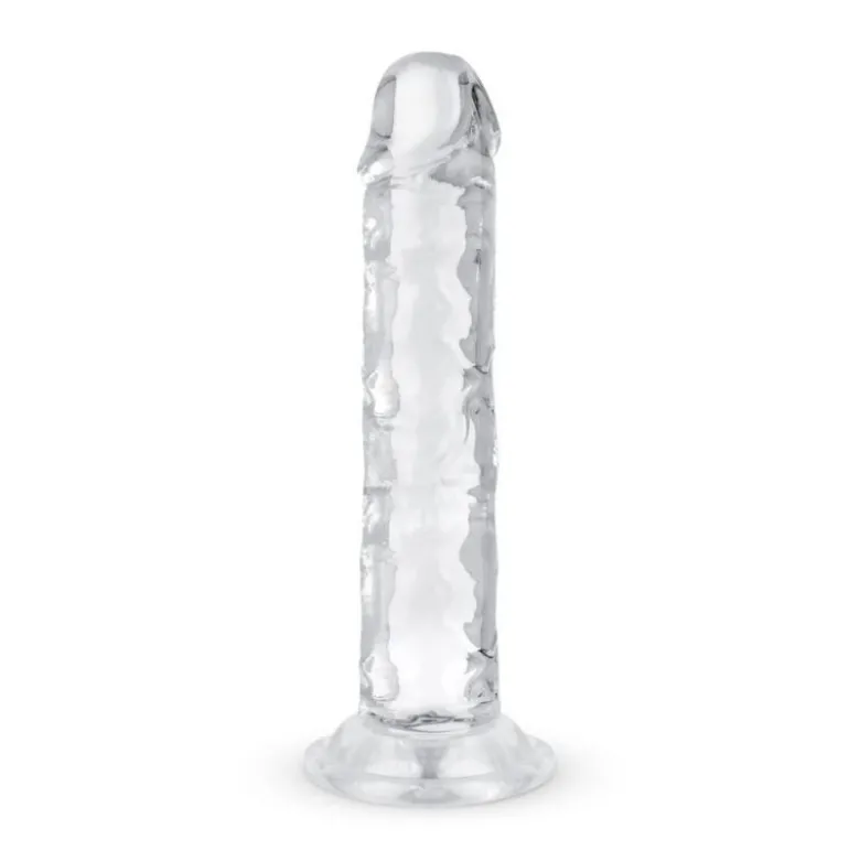 EasyToys Jelly Dildo, Transparent, 14 cm