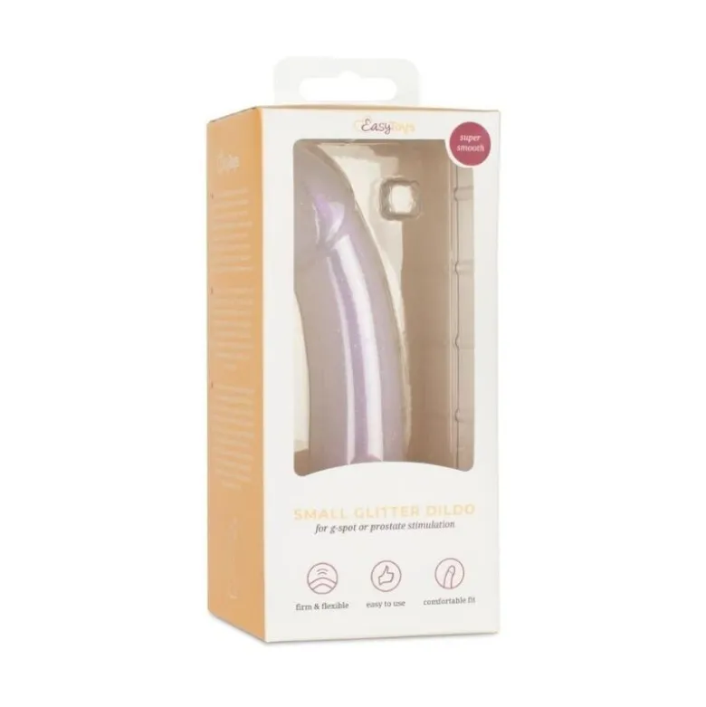 EasyToys Mermaid Glitter Dildo, 15 cm