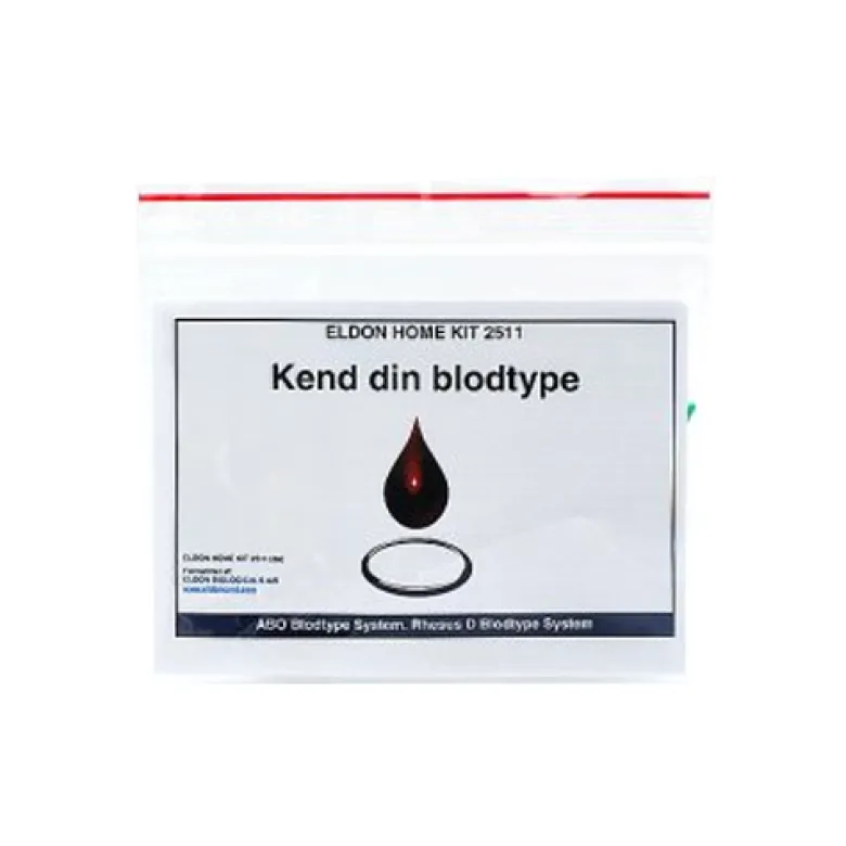 Eldoncard blodtypetest