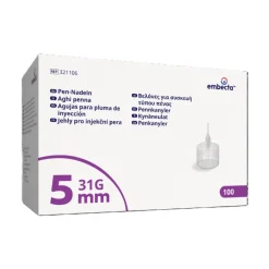 embecta penkanyler 0,25 x 5 mm (31G) - 100 stk.