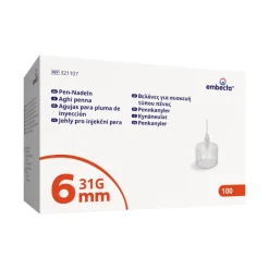 embecta penkanyler 0,25 x 6 mm (31G) - 100 stk.